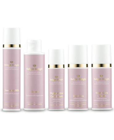 Relight Delight - Glorious Skin - Gesichtspflege - Set 330ml