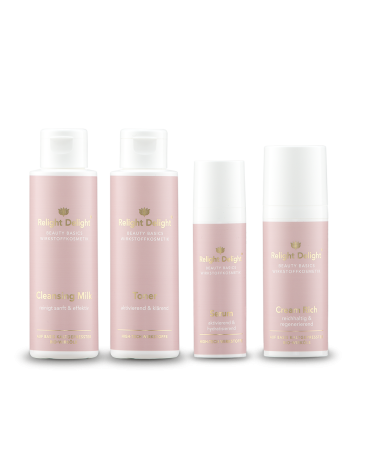 Relight Delight - Beauty Basicis - Gesichtspflege - Set Rich 280ml