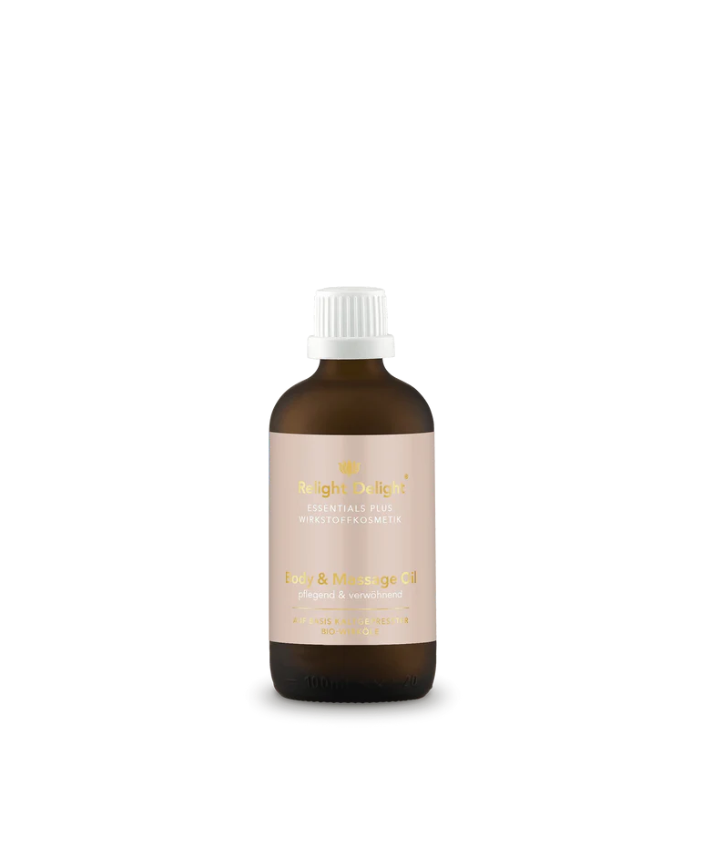 Relight Delight - Essentials Plus - Body & Massage Oil - unbeduftet 100ml